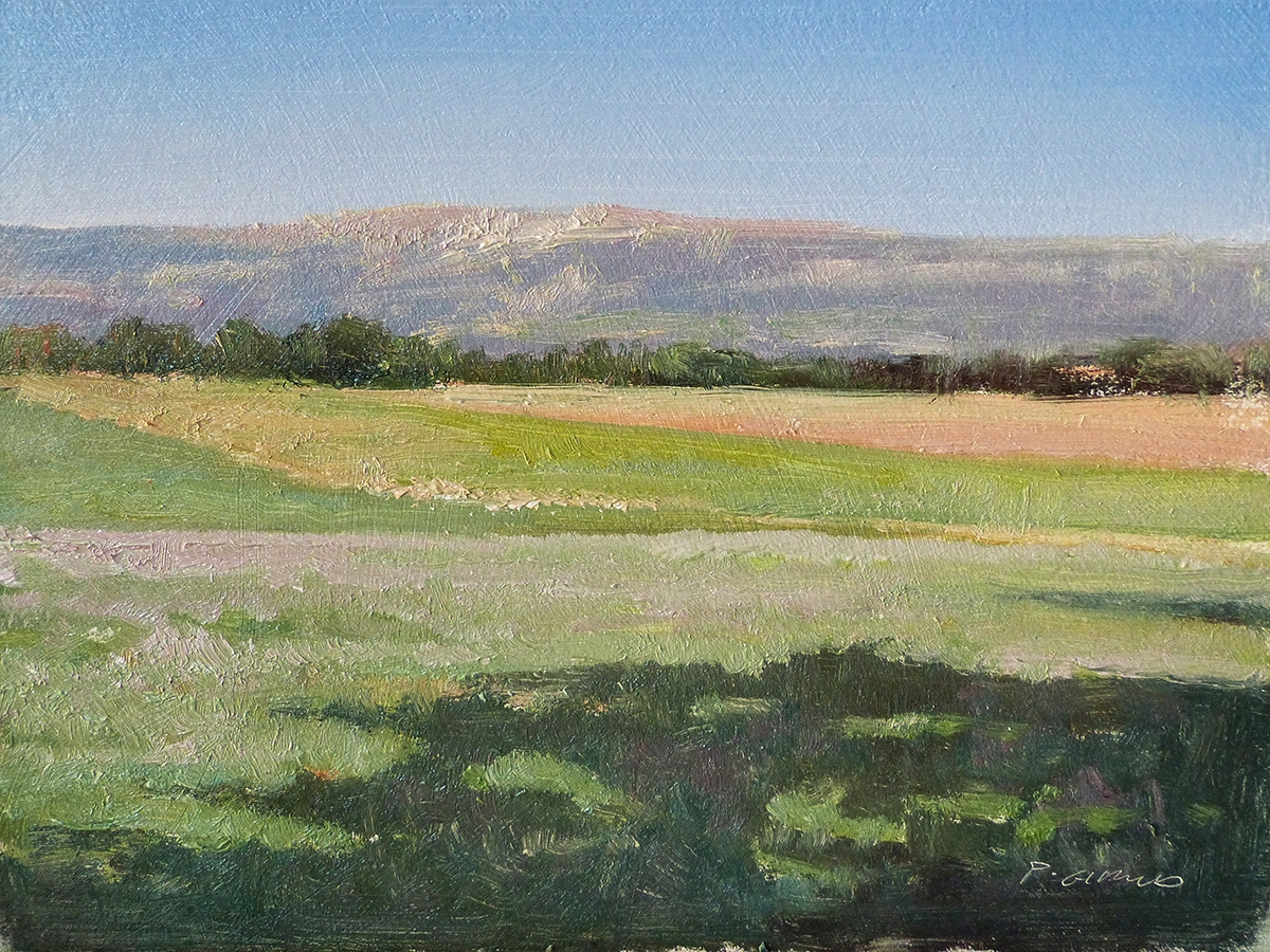 Peinture : Montagne de Gache 