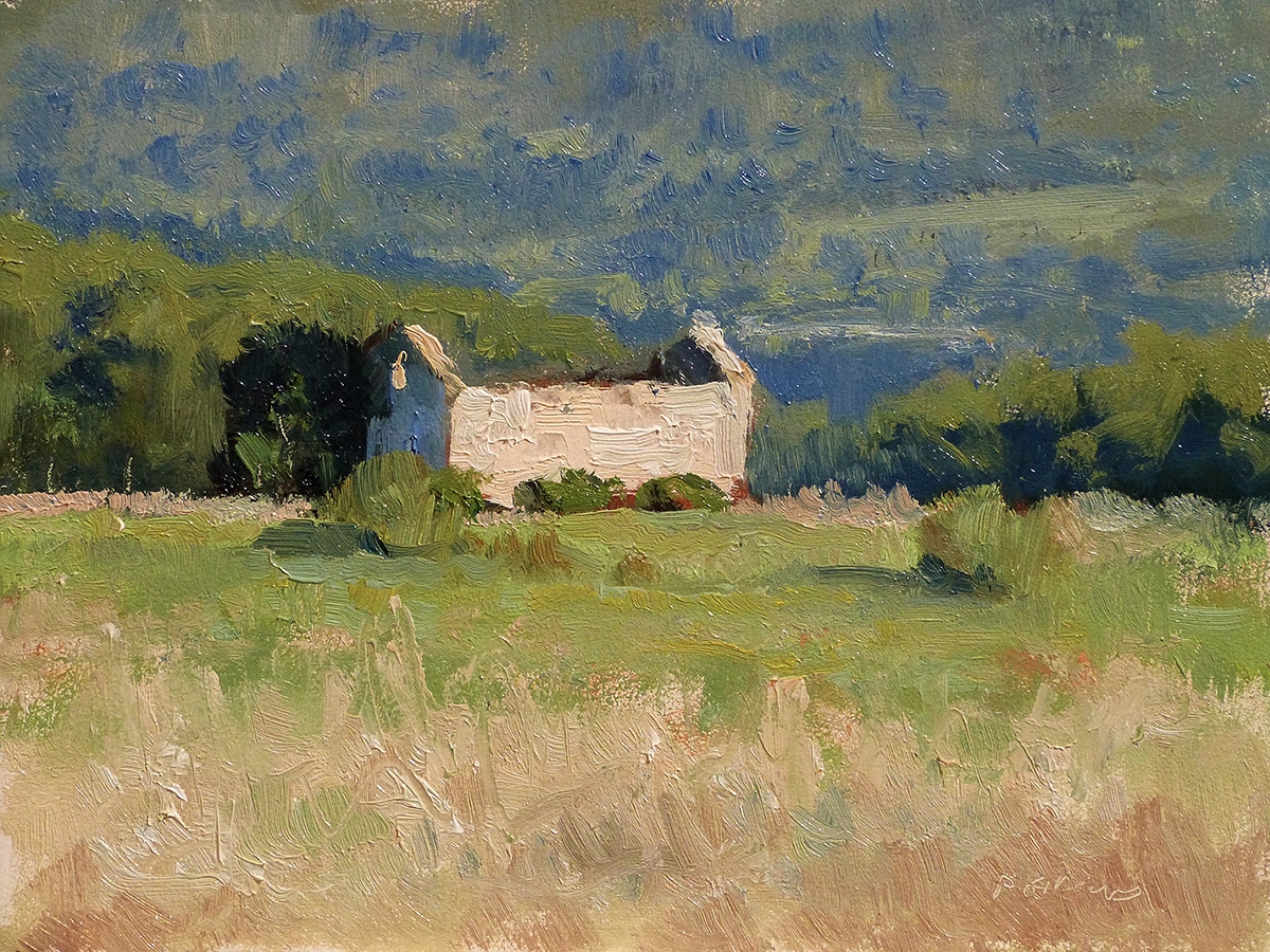 Peinture : Cabanon 