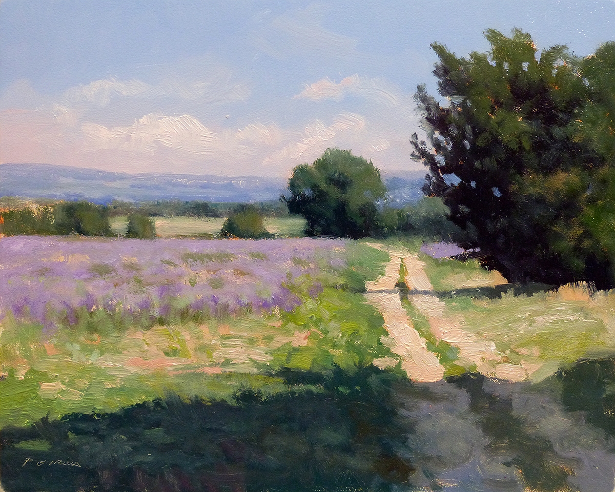 Peinture : Chemin de la Grande Bastide