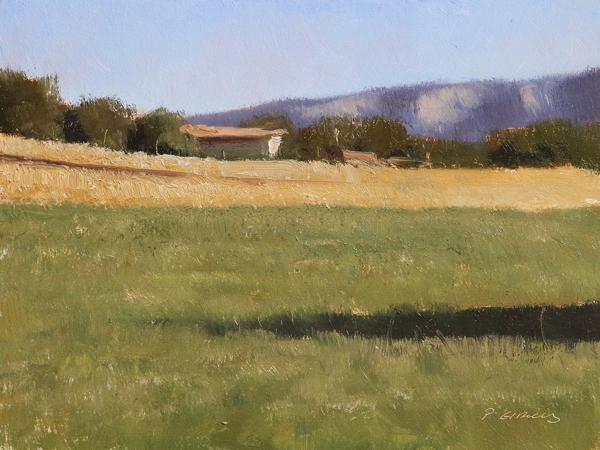 Peinture : Ferme Haute-Provence 