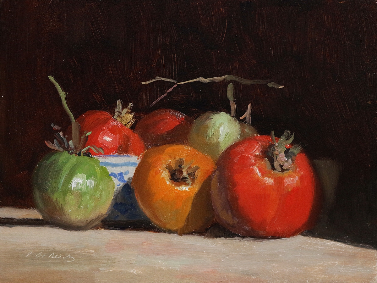 Peinture : Tomates