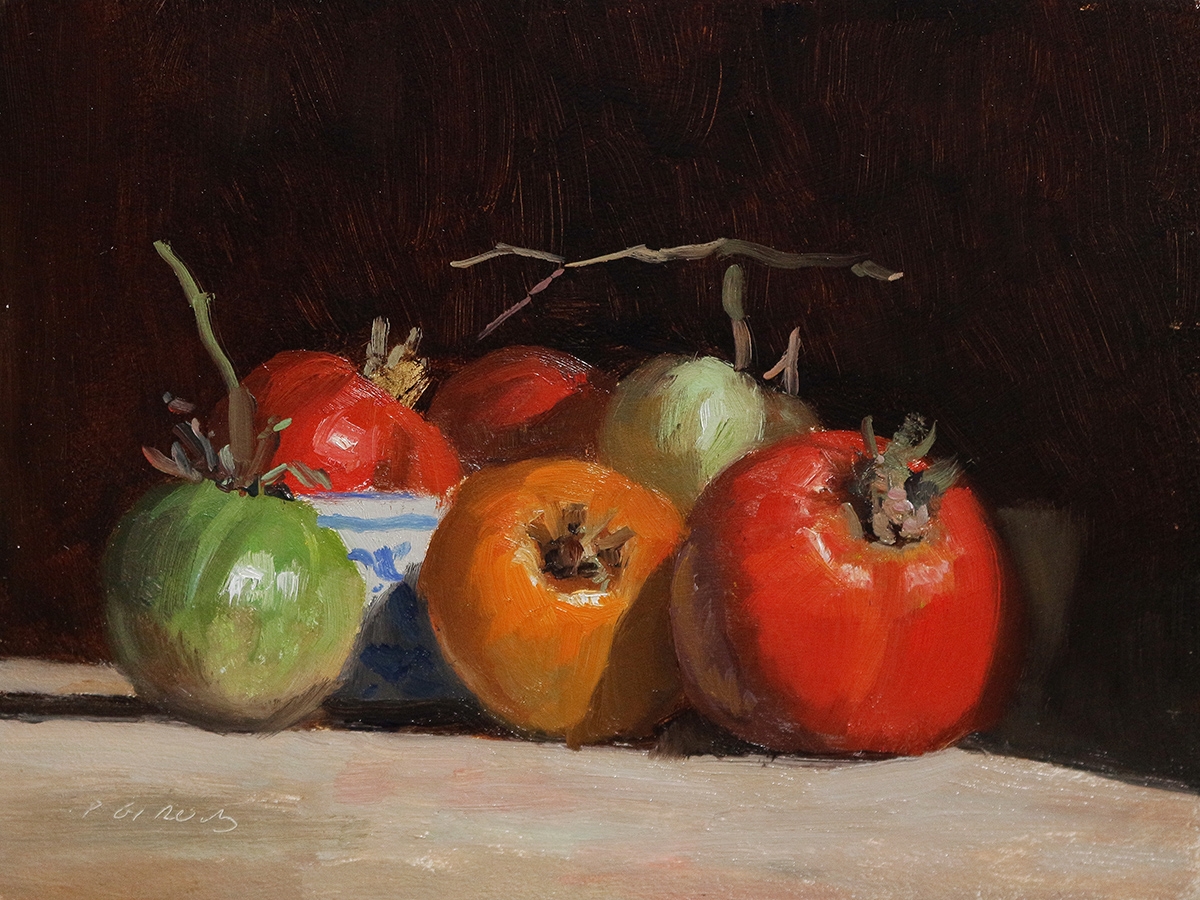 Peinture : Tomates 
