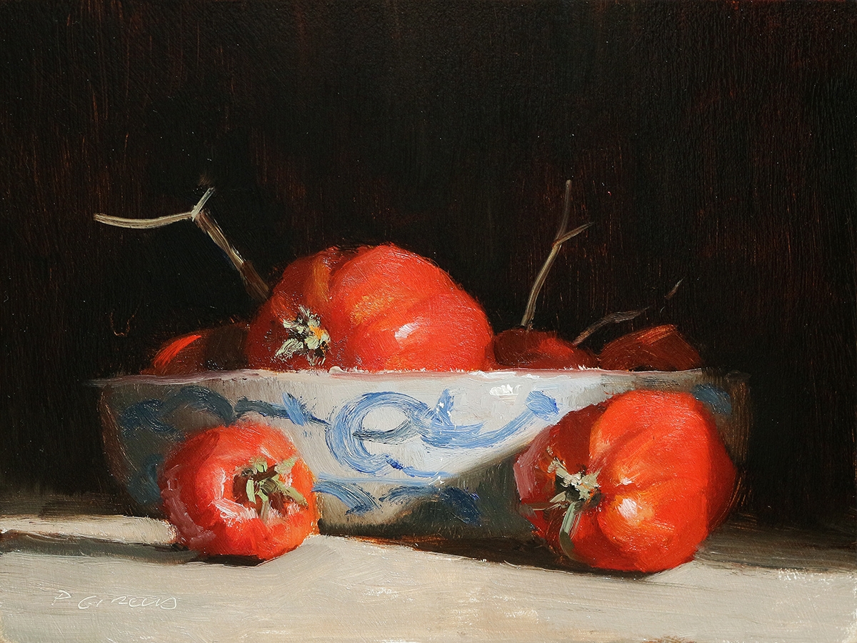 Peinture : Tomates 