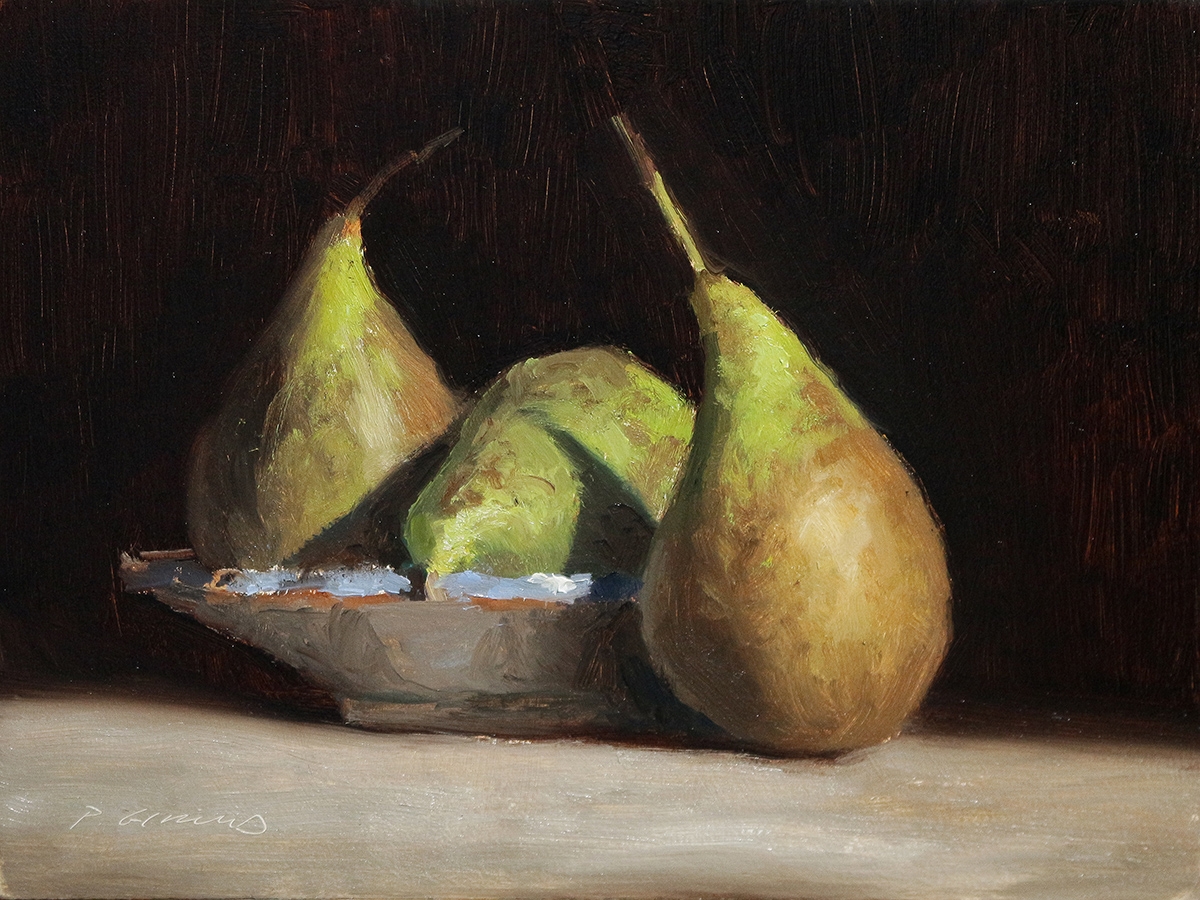 Peinture : Poires Conférences 