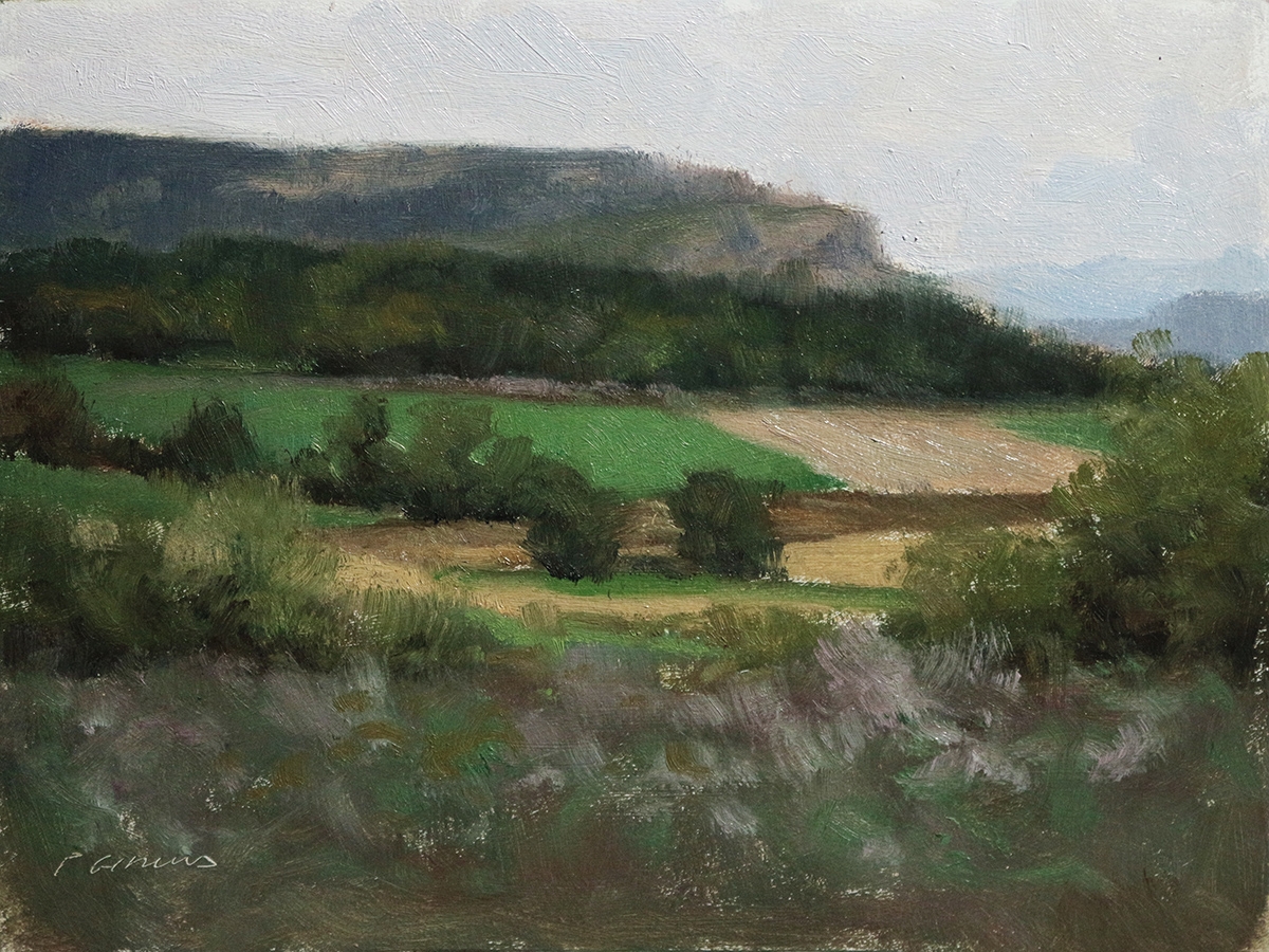 Peinture : Jour de Pluie 
