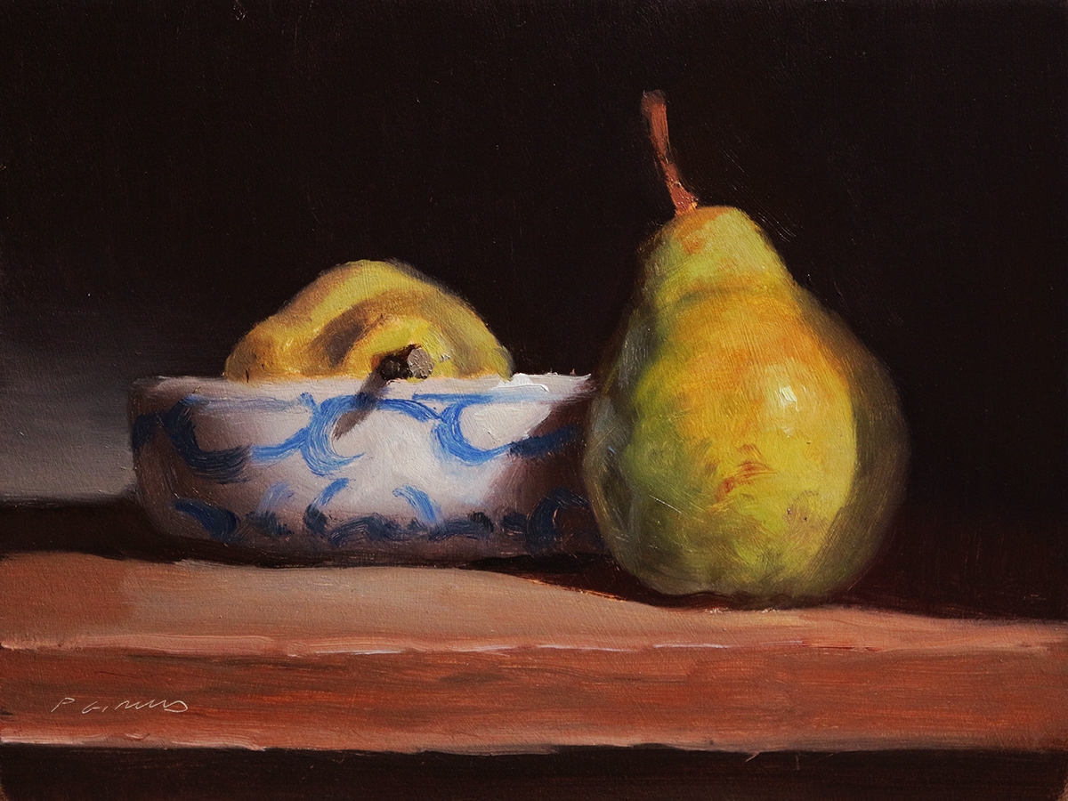 Peinture : 2 Poires 