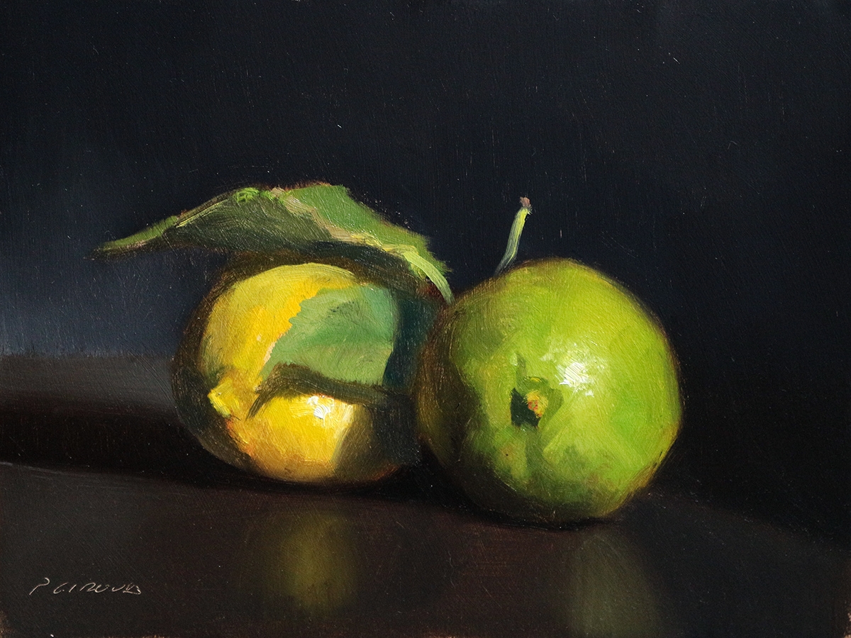 Peinture : 2 Citrons 