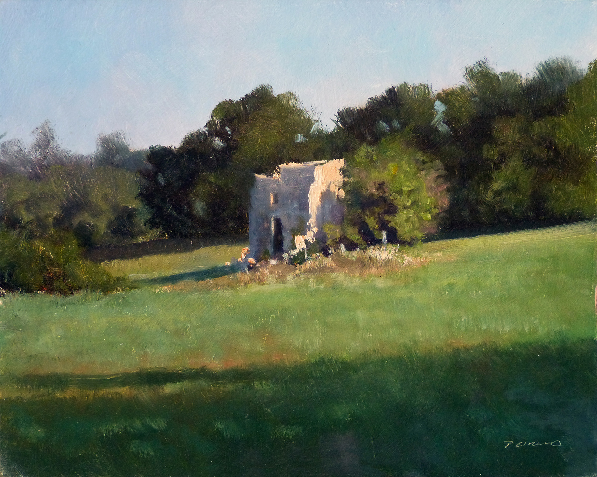 Peinture : Cabanon près de Mison 