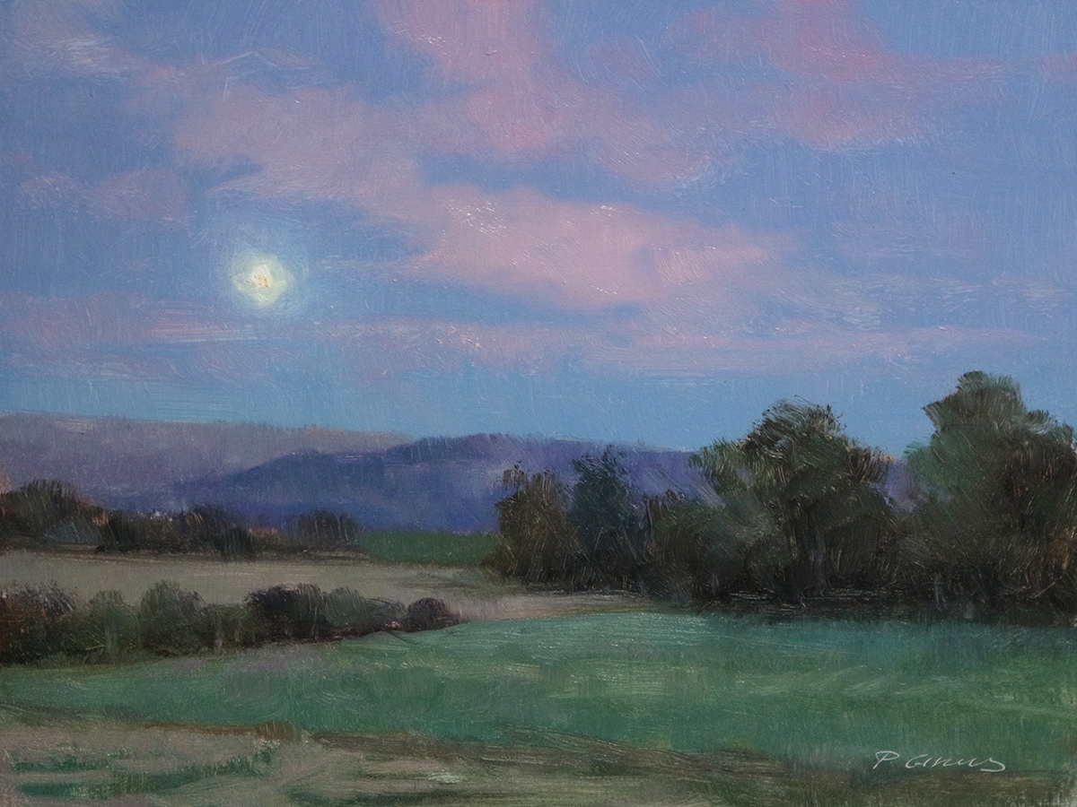 Peinture : Lune Montante 