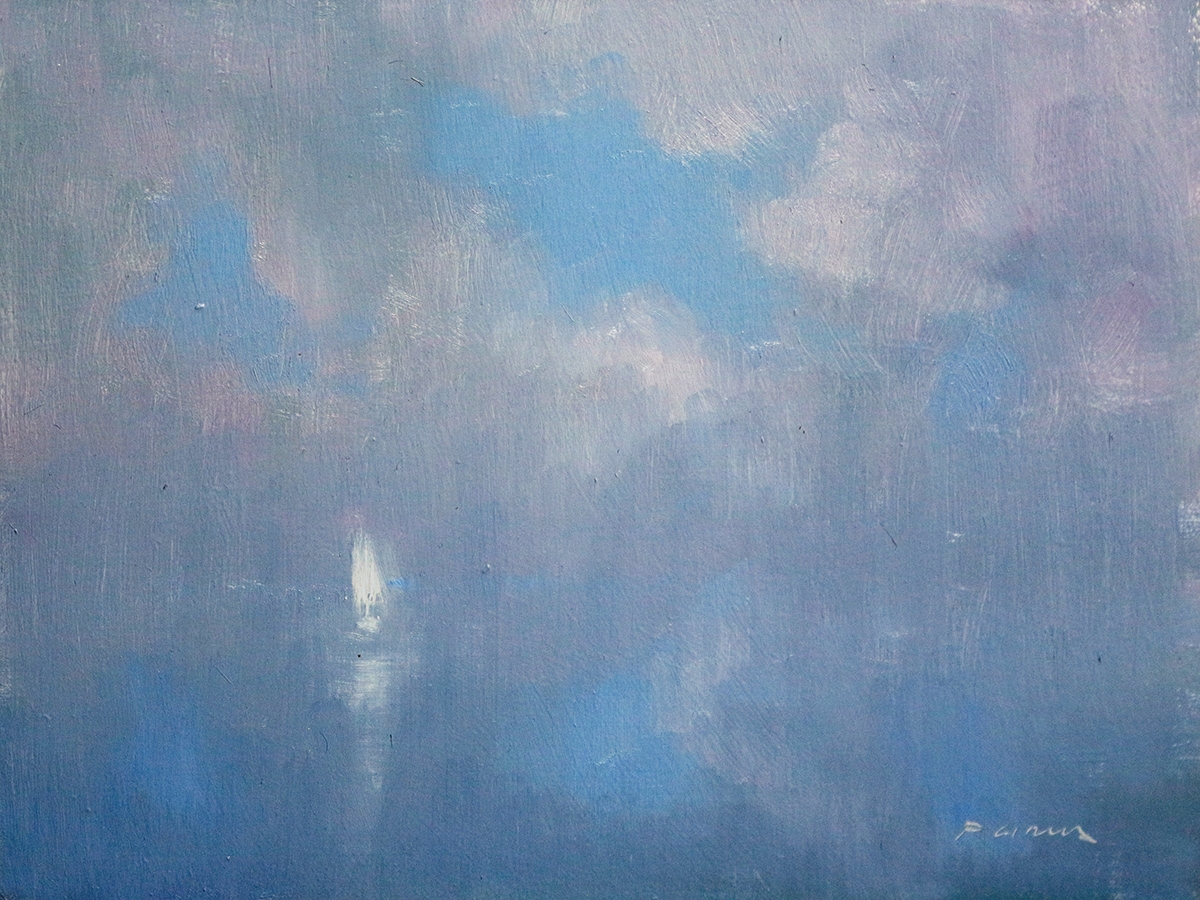 Peinture : Voilier 