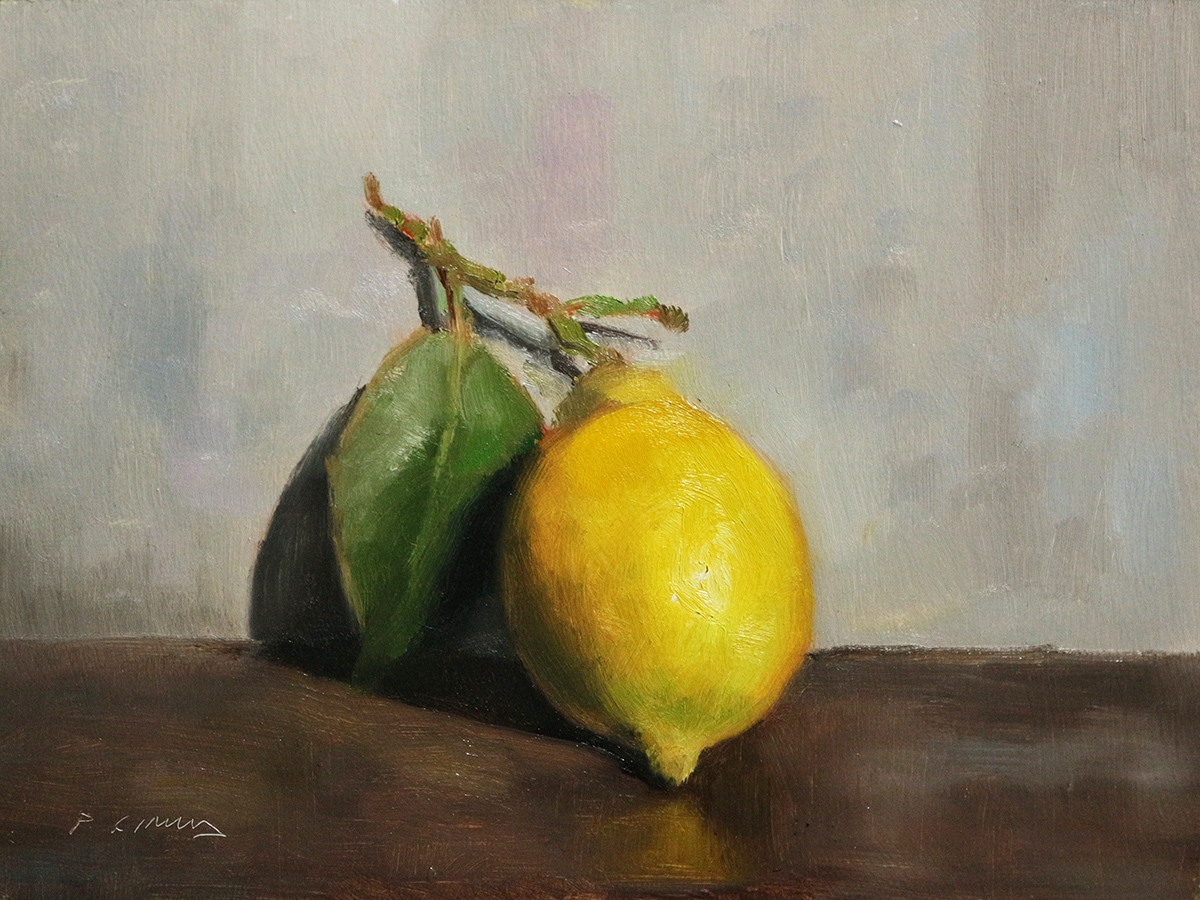 Peinture : Citron