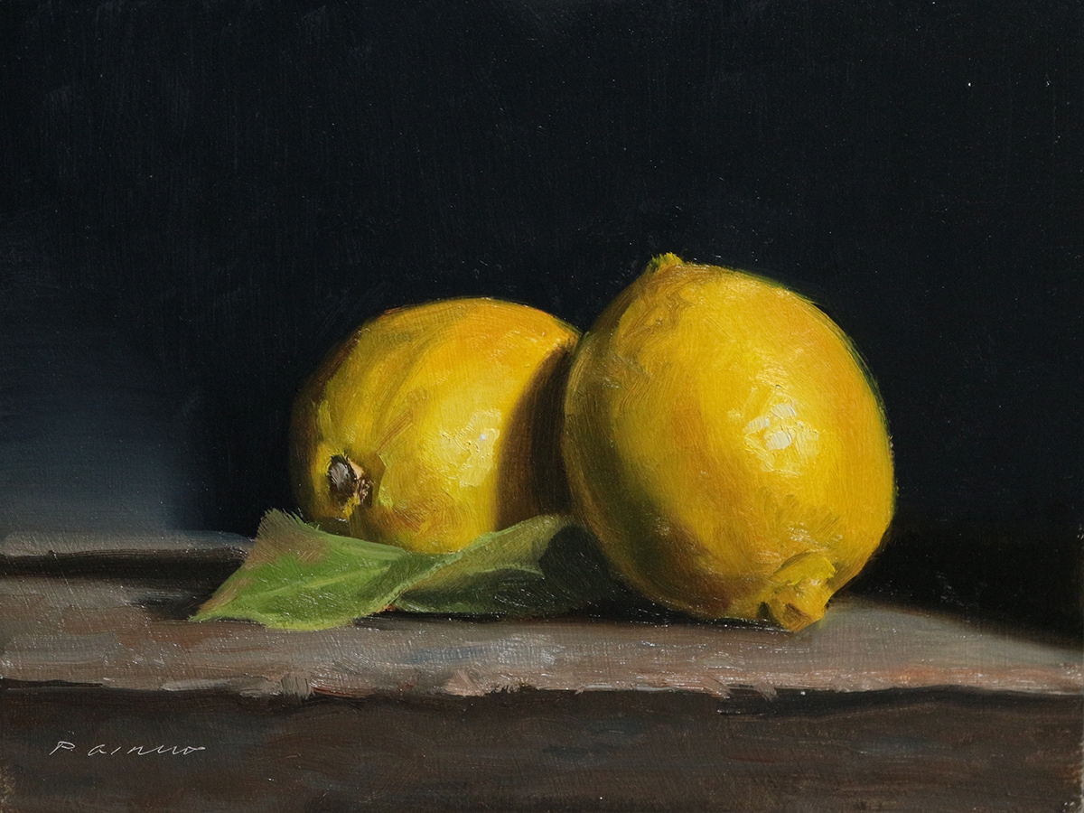 Peinture : 2 Citrons