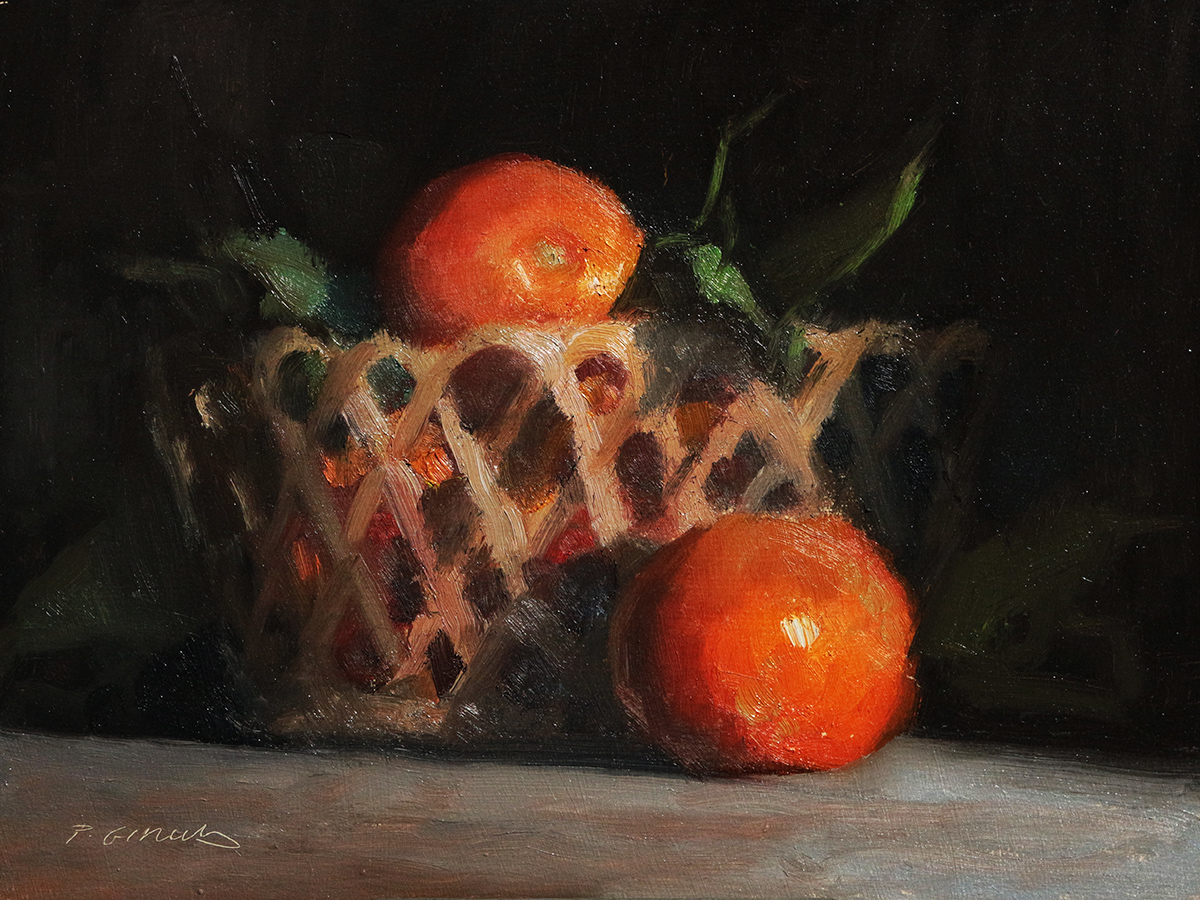 Peinture : Clémentines Peinture : Clémentines