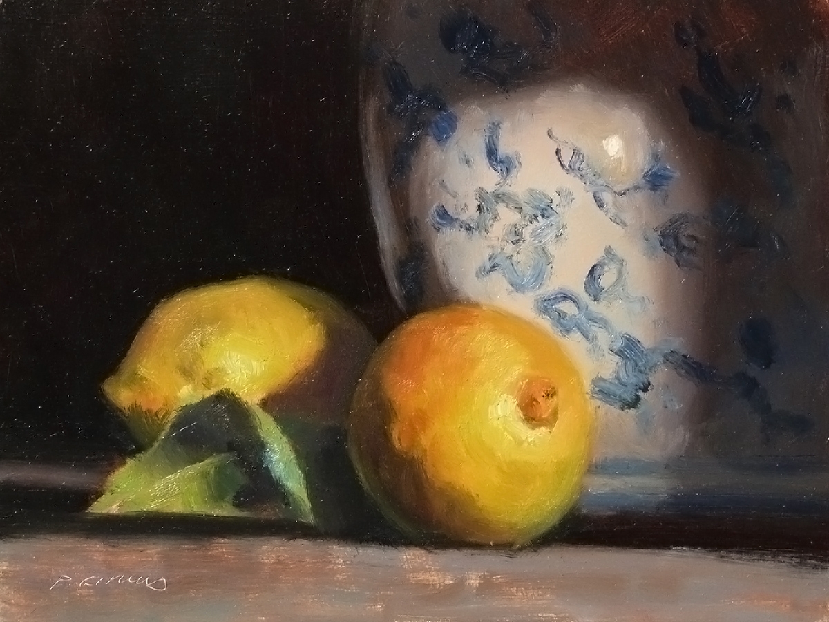 Peinture : 2 Citrons