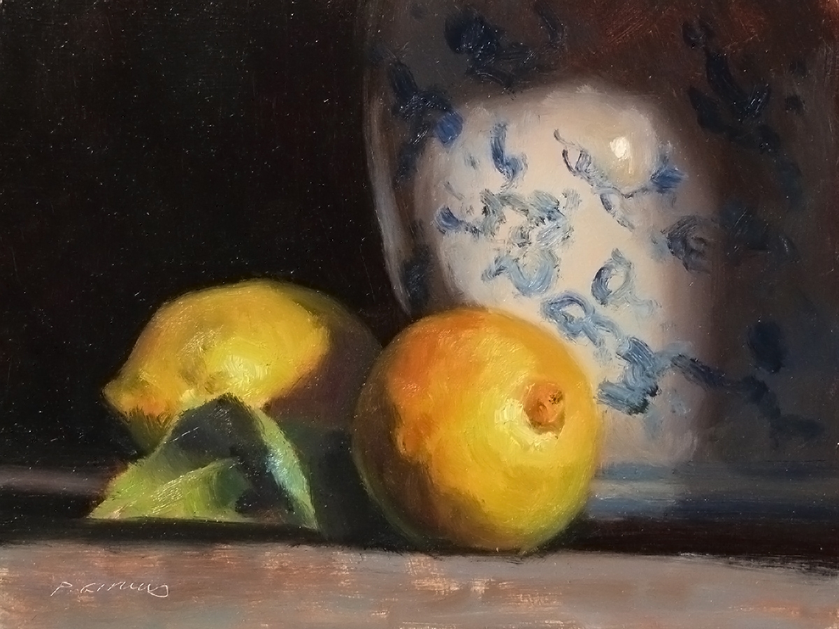 Peinture : 2 Citrons Peinture : 2 Citrons