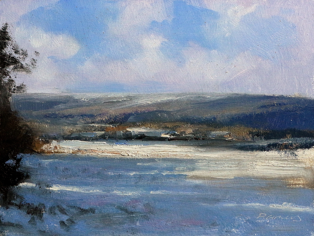 Peinture : Champs des Chevalys 