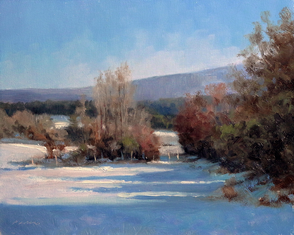 Peinture : Champs des Bellons 