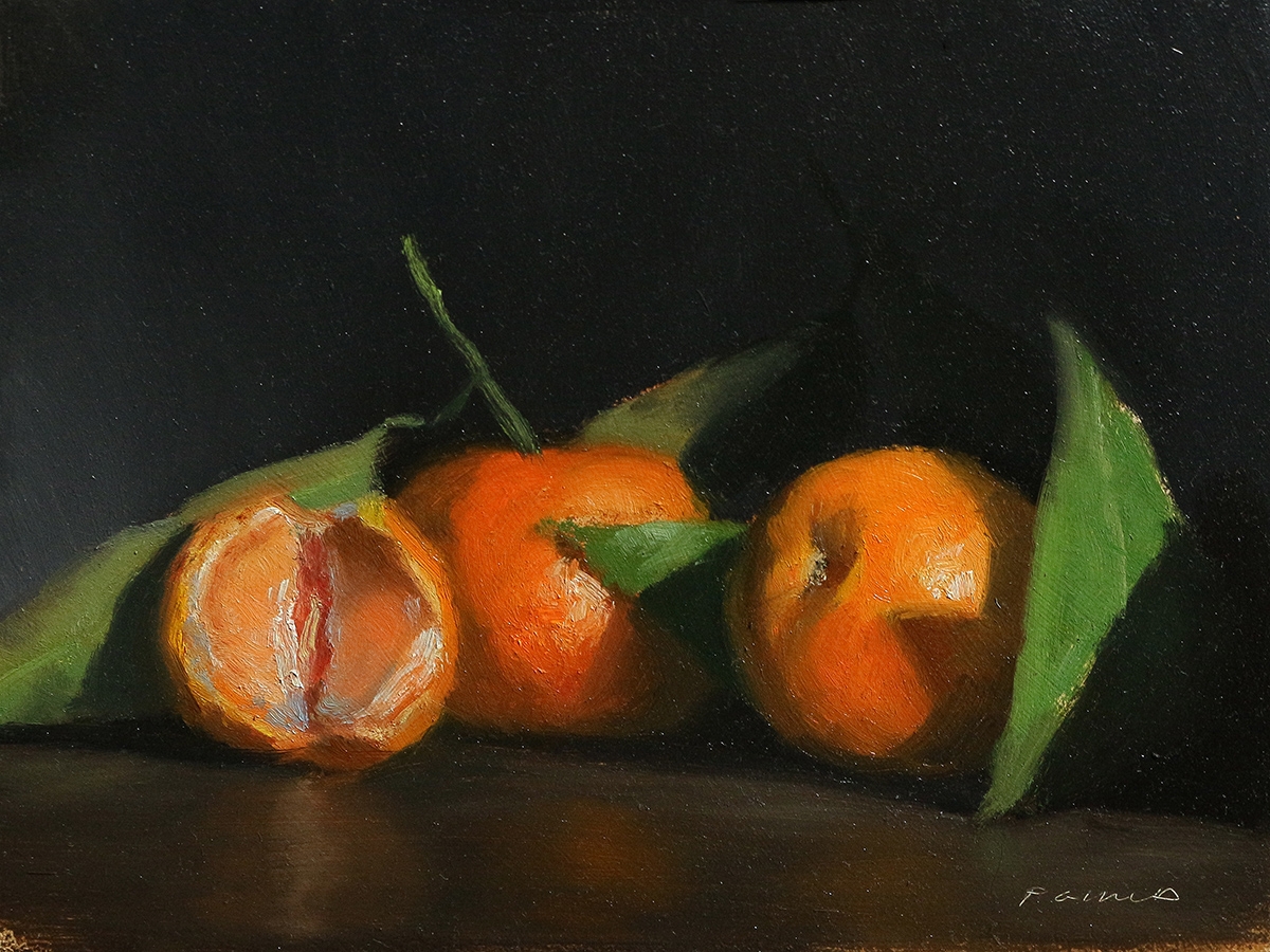 Peinture : Clémentines Peinture : Clémentines