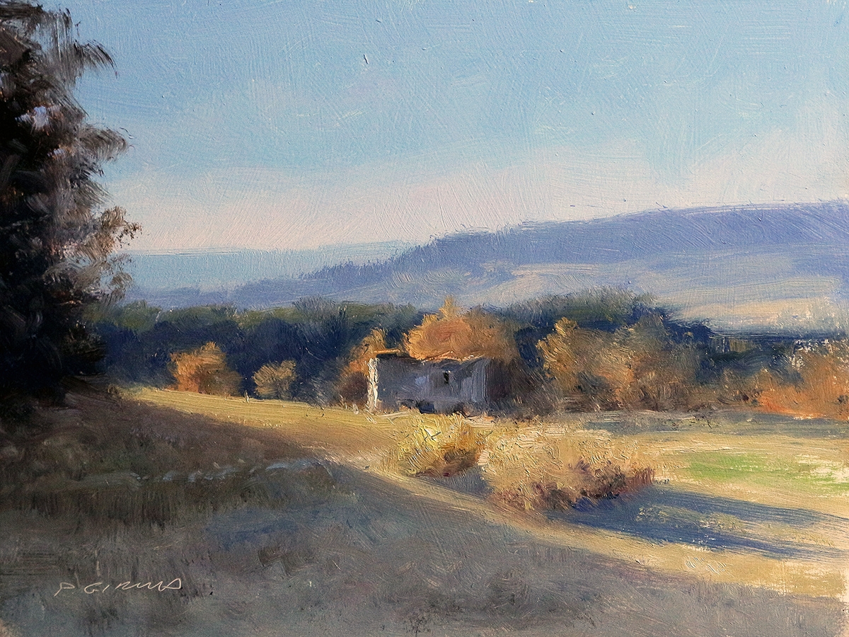Peinture : Cabanon vers St-Jean 