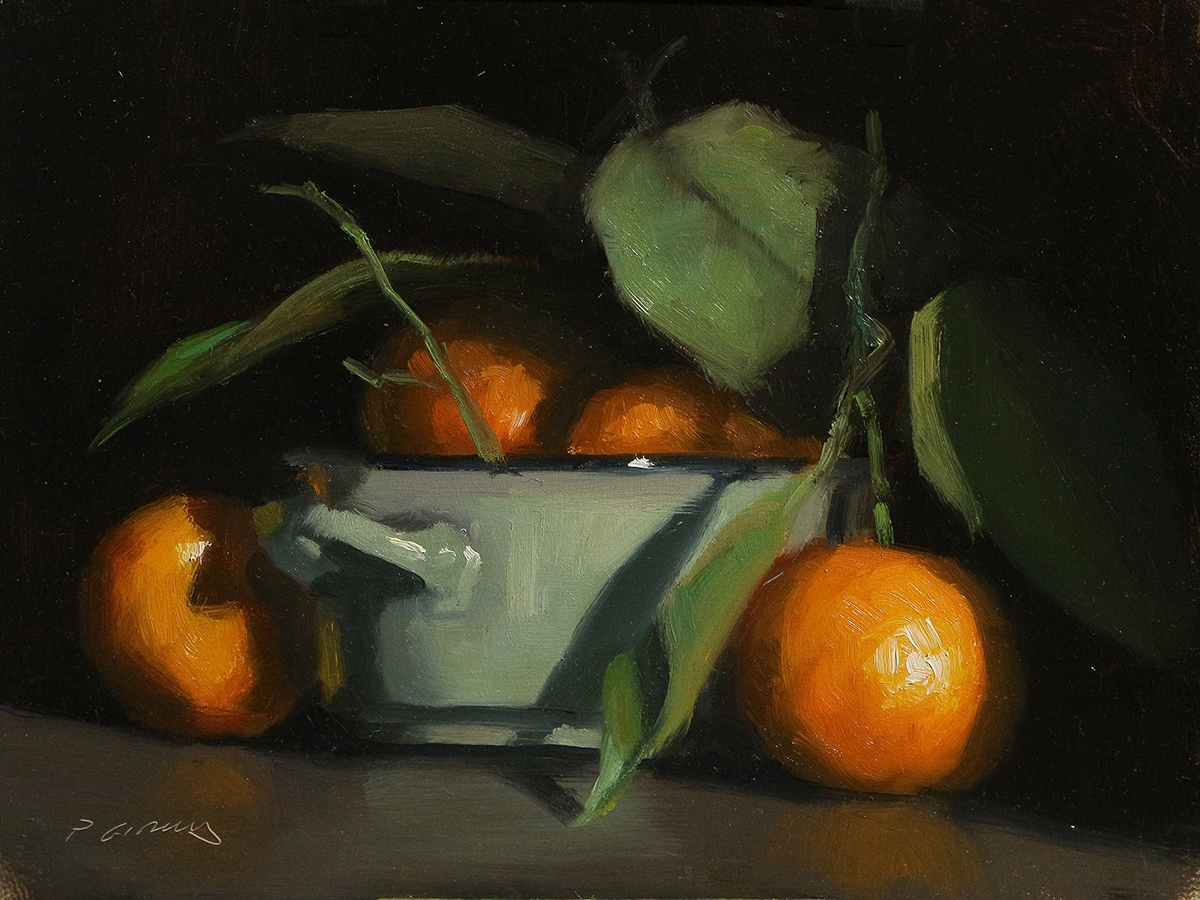 Peinture : Clémentines 