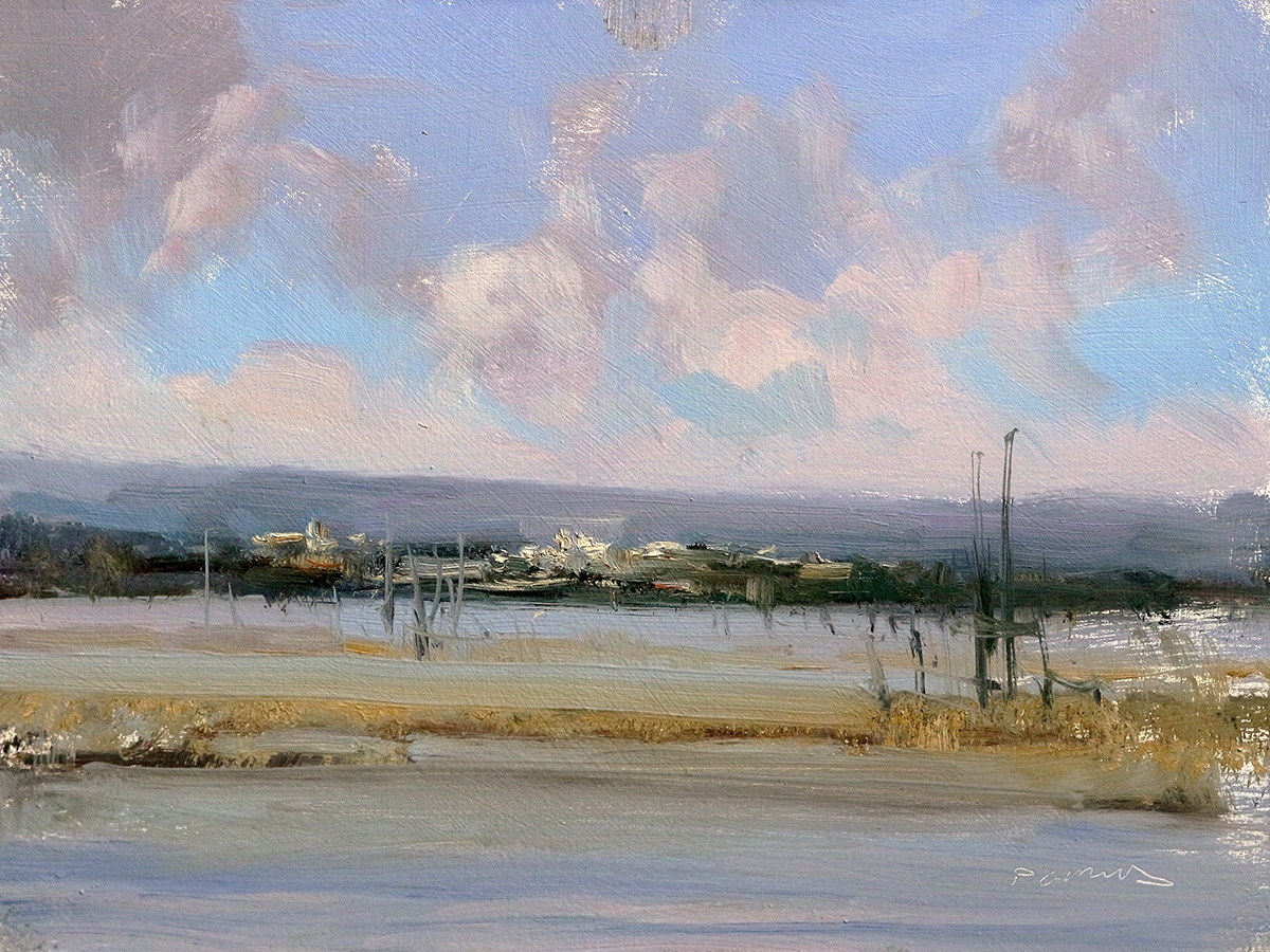 Peinture : Au Large de la Giudecca 