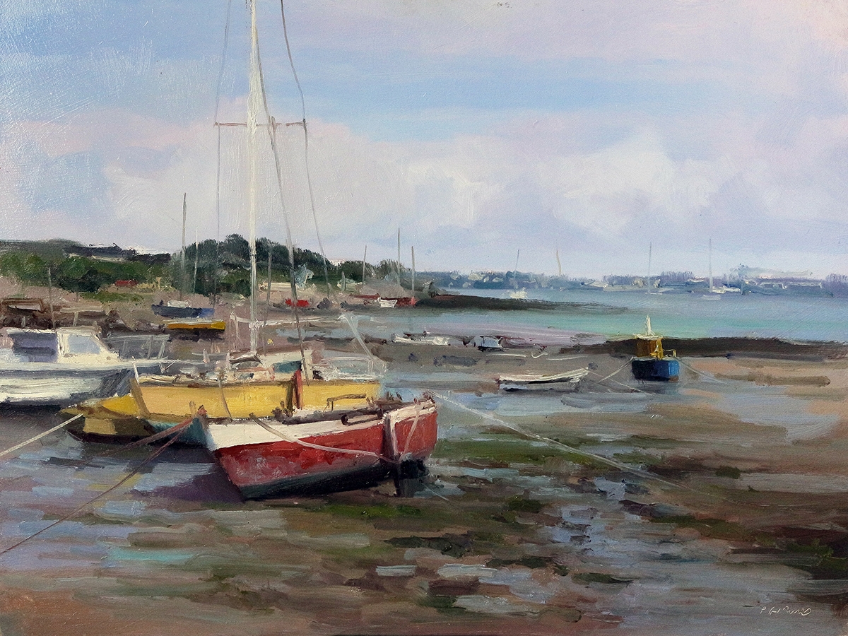 Peinture : Ile de Batz