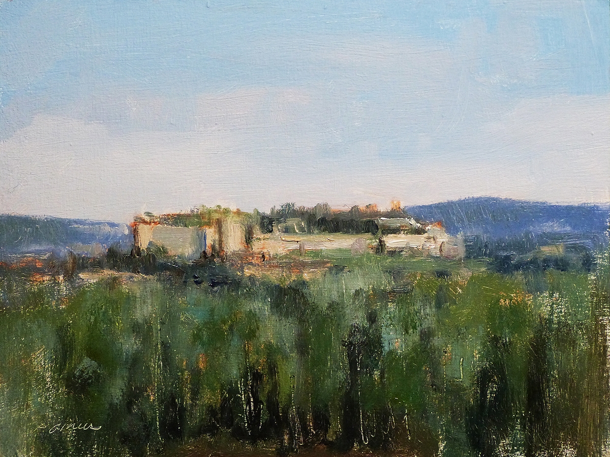 Peinture : Villeneuve-lès-Avignon