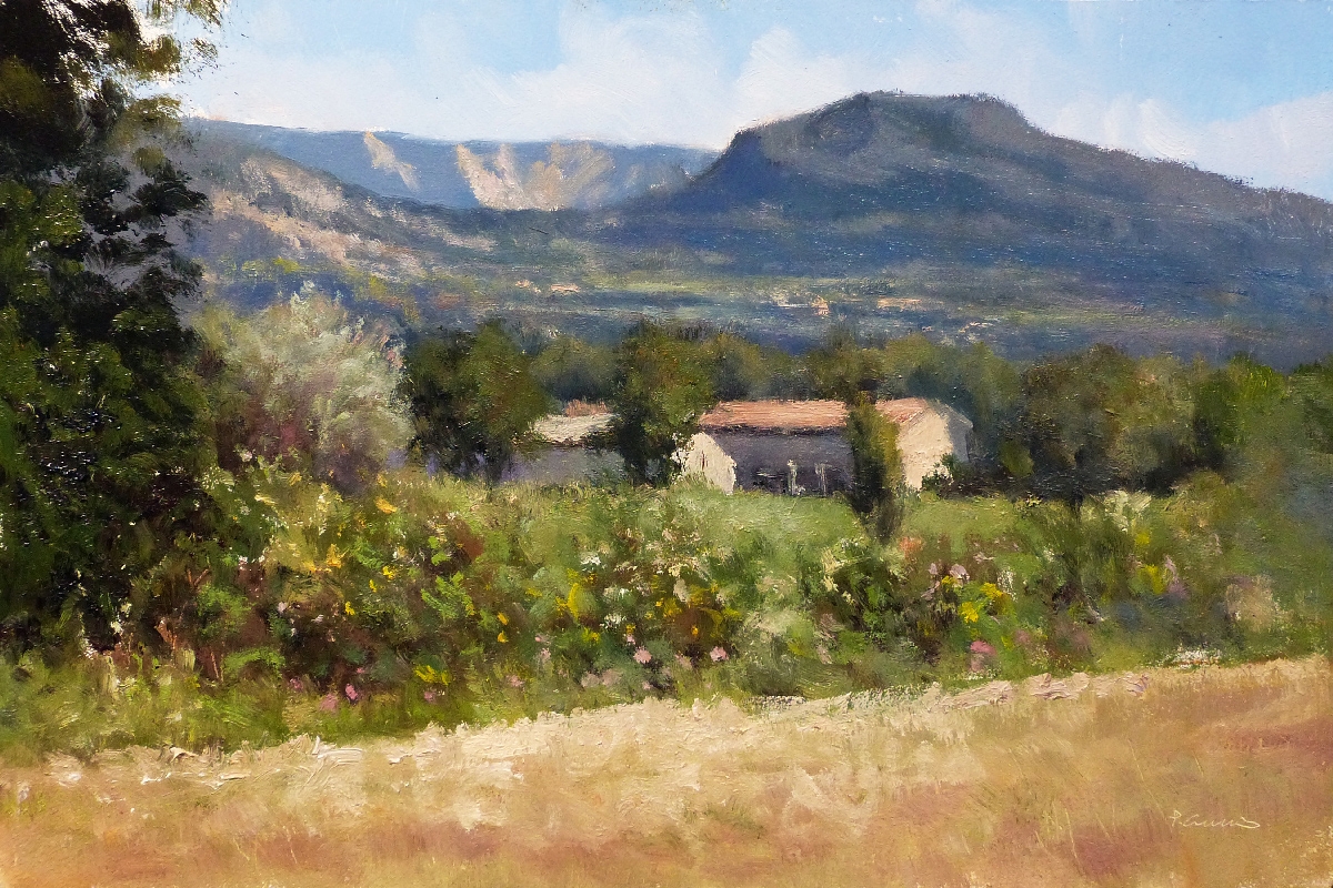 Peinture : Fermes des Grandes Bastides Peinture : Fermes des Grandes Bastides