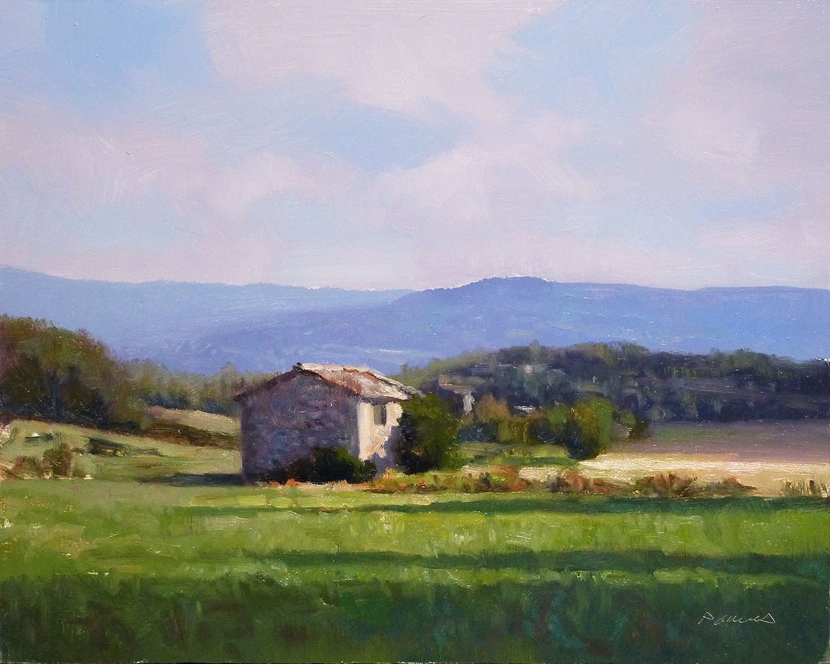 Peinture : Cabanon Chemin de Bellevue 