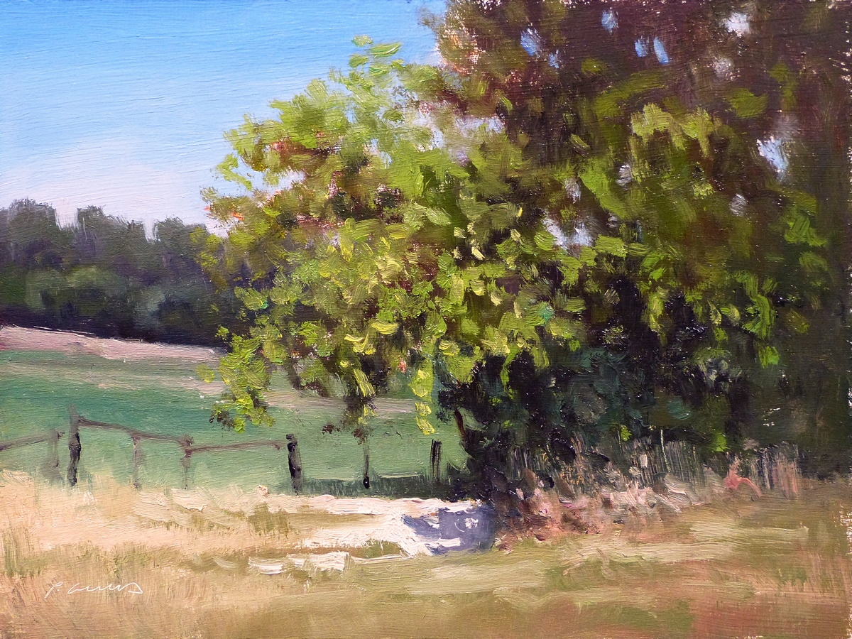 Peinture : Le Grand Chêne 