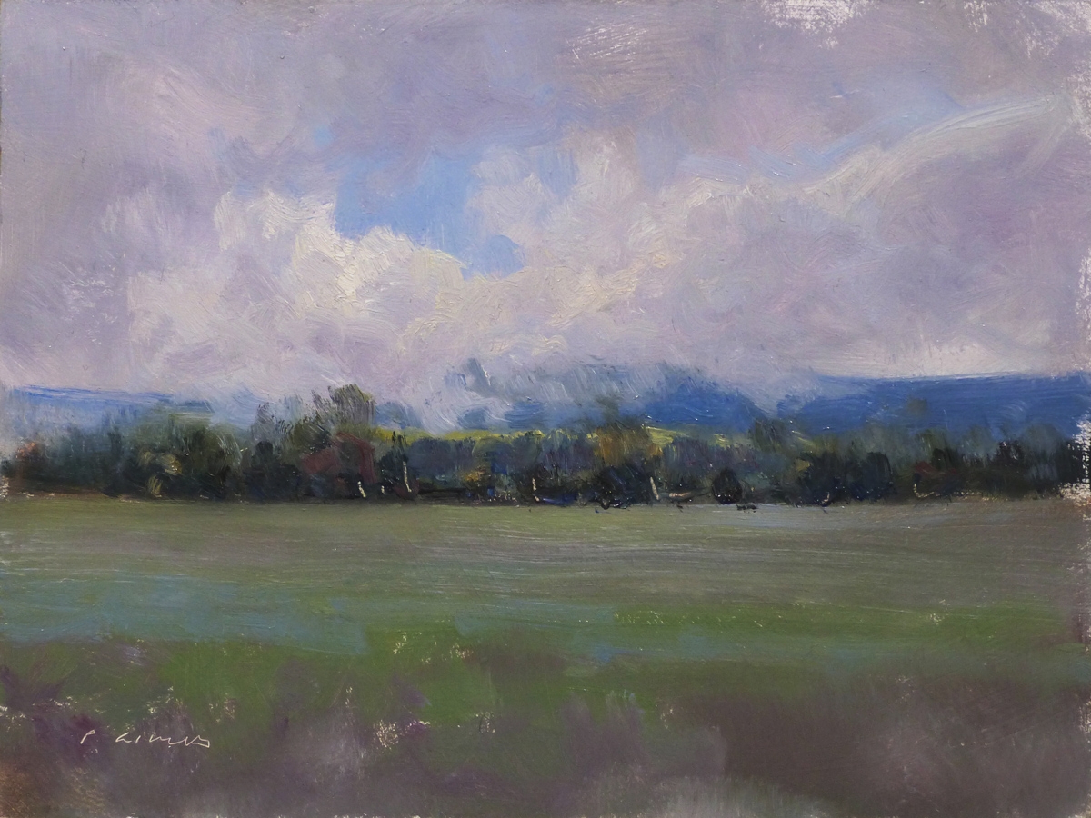 Peinture : Après l'Orage Peinture : Après l'Orage
