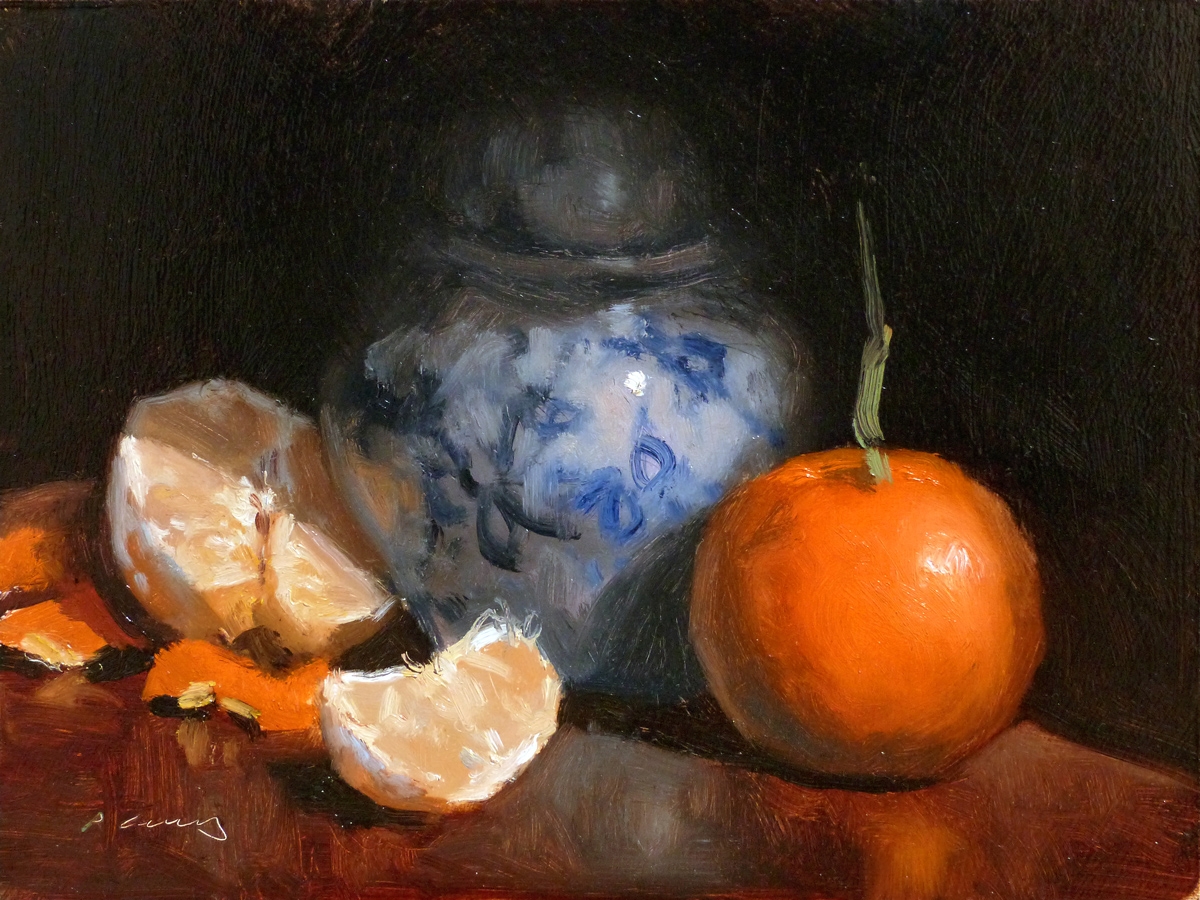 Peinture : Clémentines 
