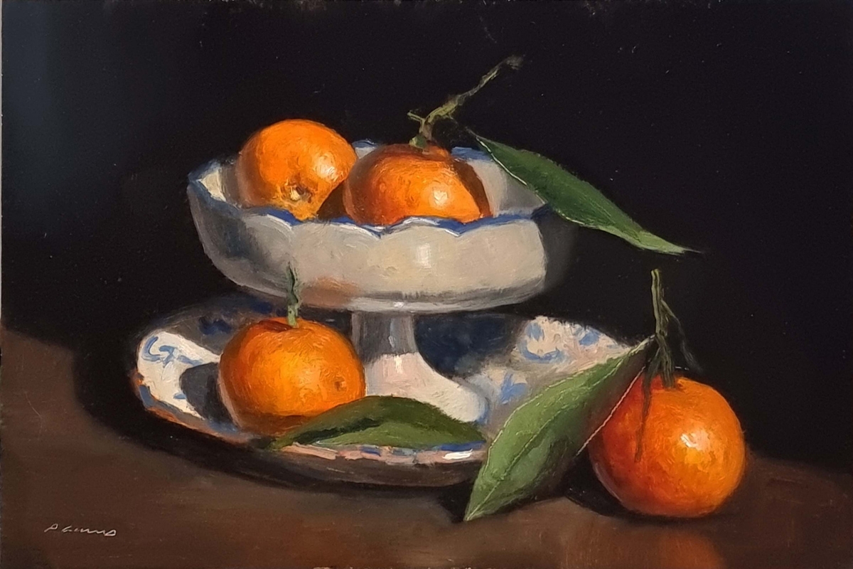 Peinture : Clémentines 