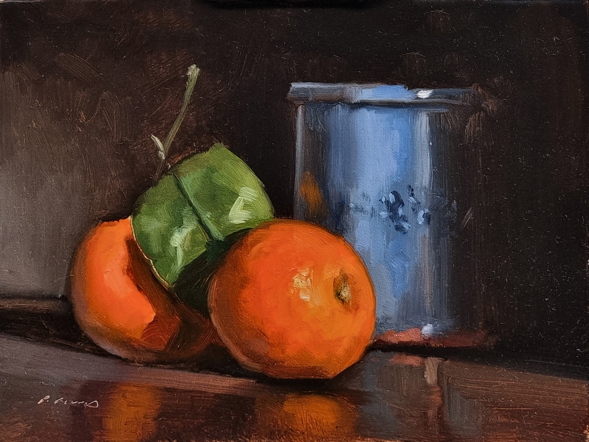 Peinture : Clémentines 