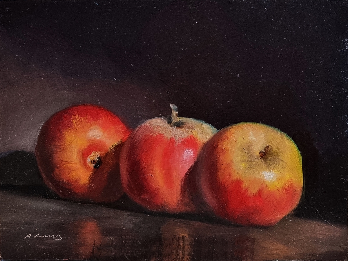 Peinture : 3 Pommes Peinture : 3 Pommes