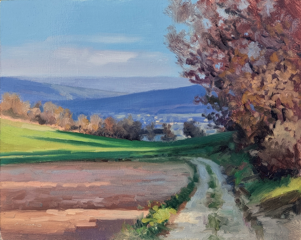 Peinture : Chemin de Rame 