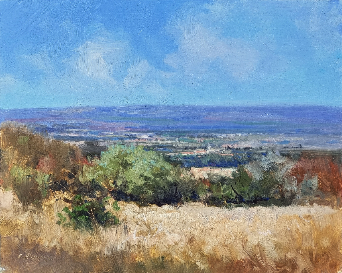 Peinture : Vers Forcalquier 