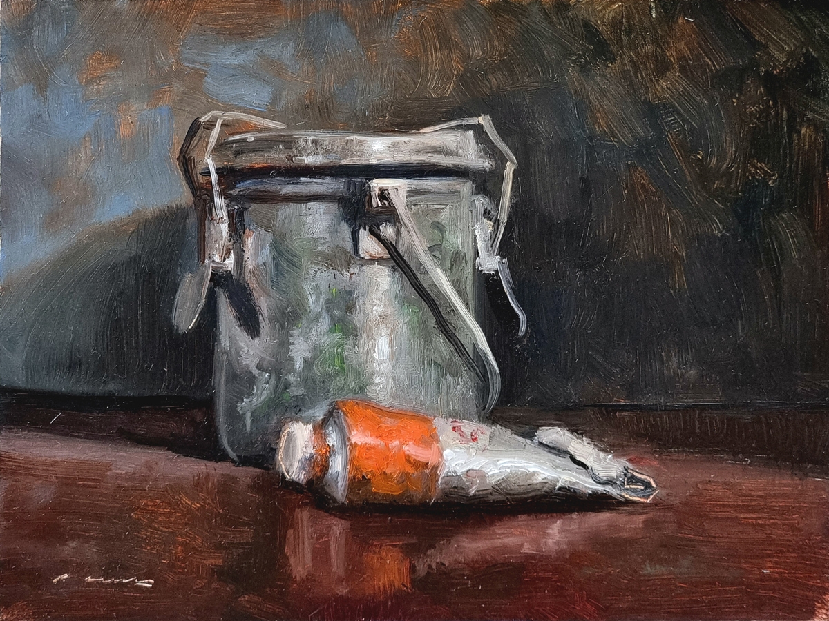 Peinture : Tube et Pot