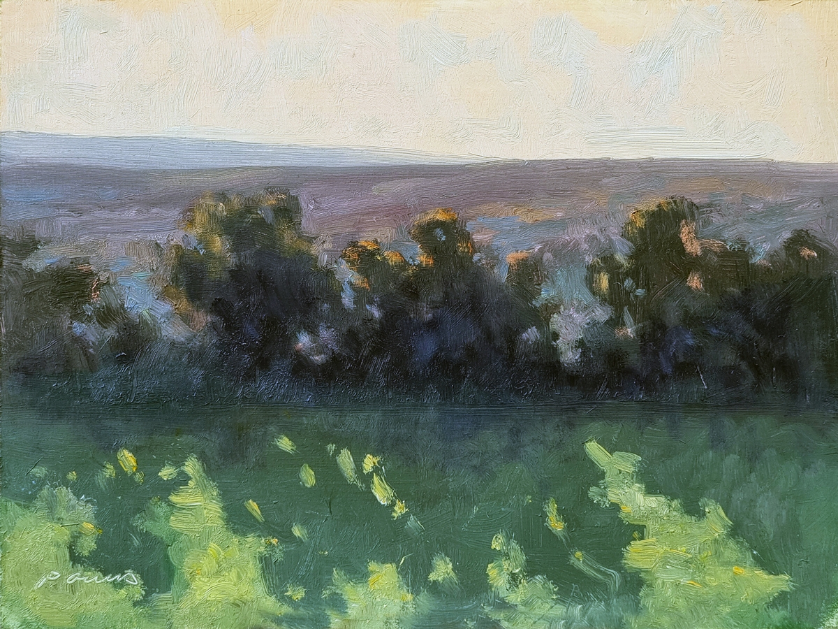 Peinture : Lumière Matinale 