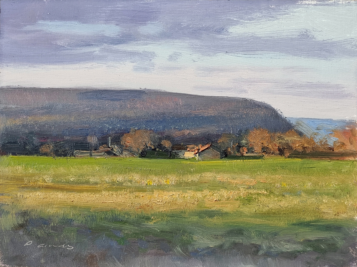 Peinture : Chemin des Comtes 