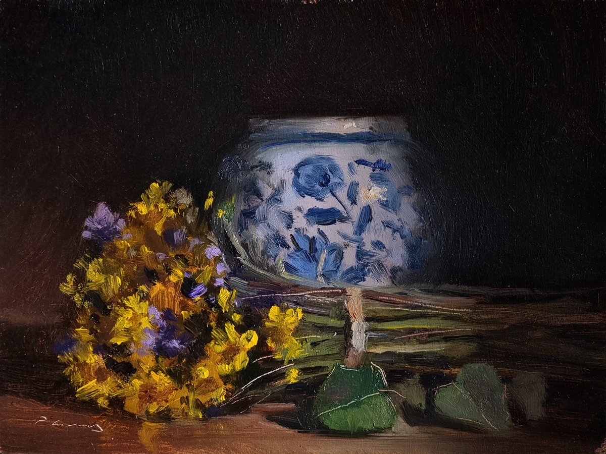 Peinture : Fleurs de Printemps 