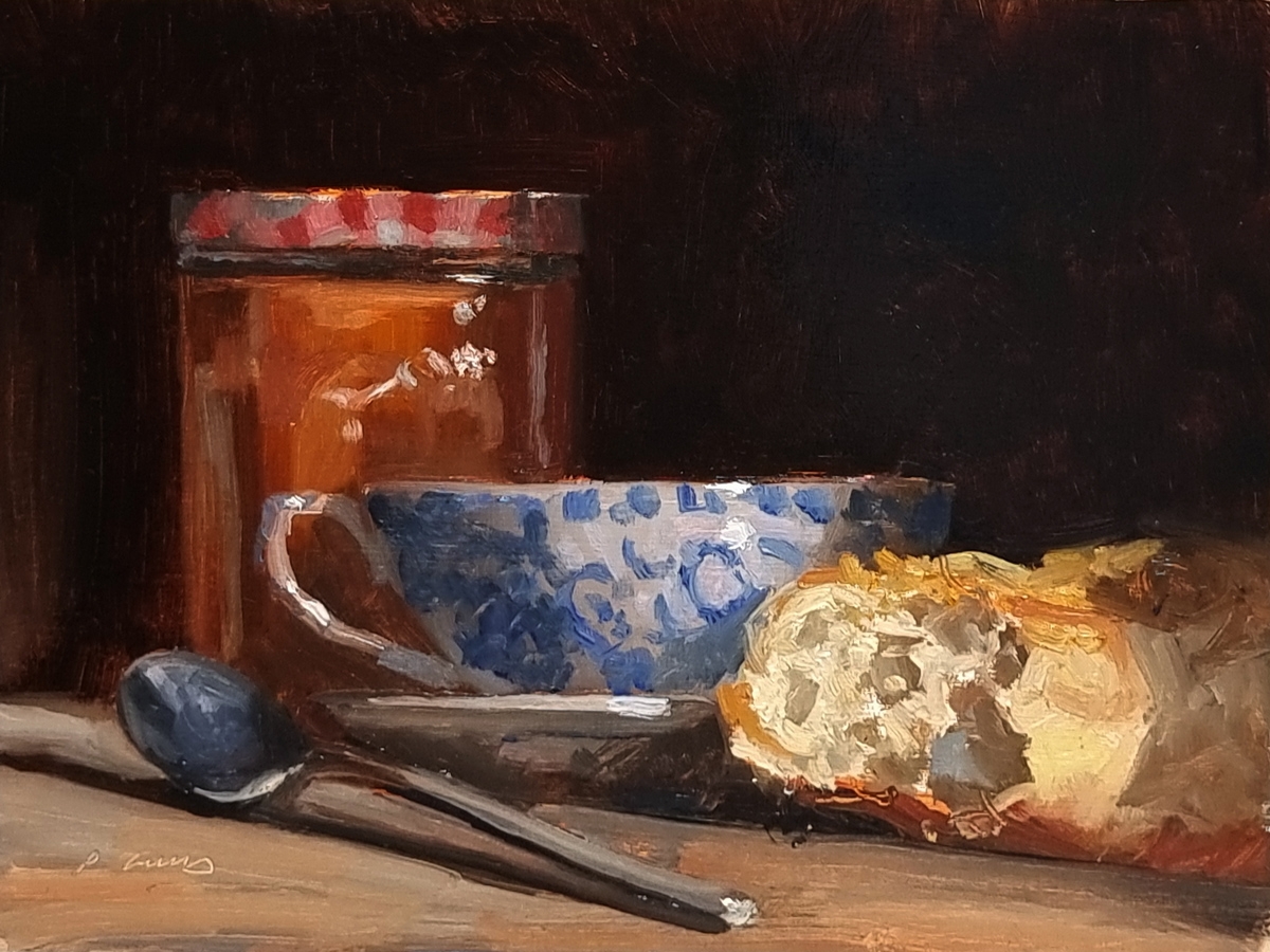 Peinture : Confiture d'Abricot 