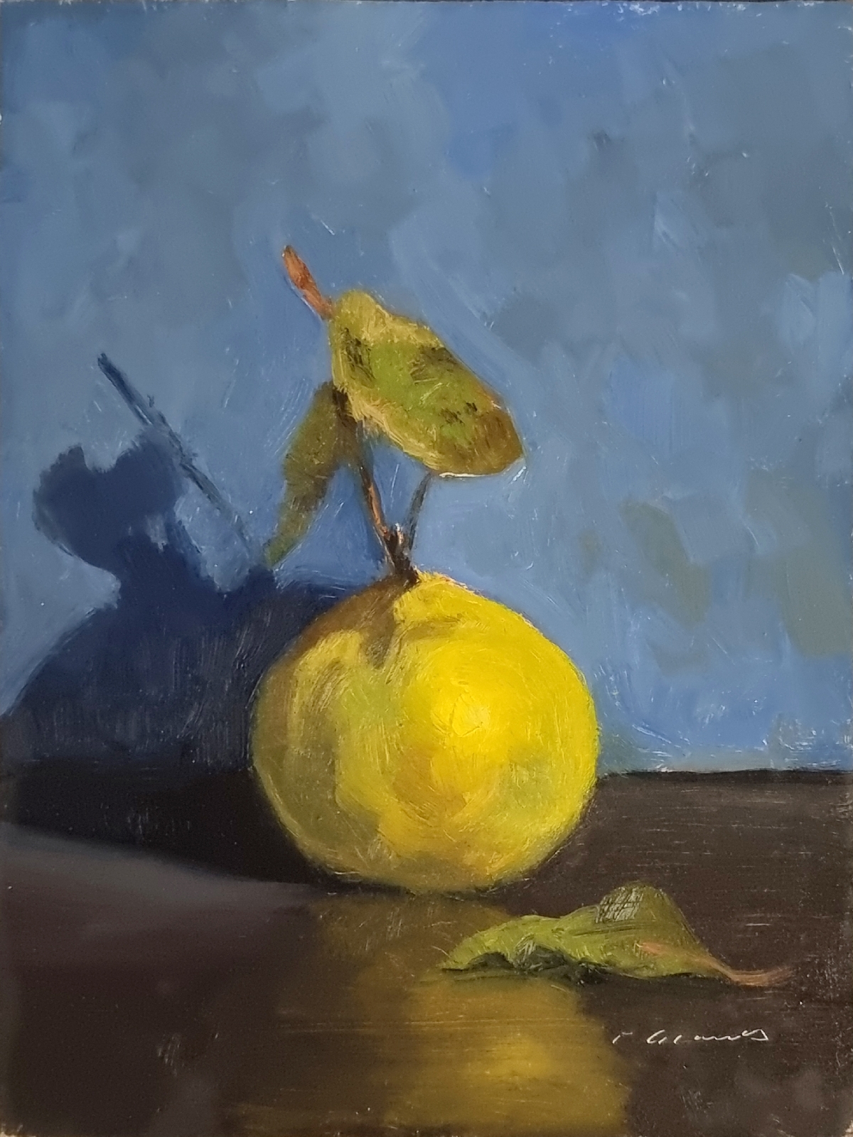 Peinture : Coing 