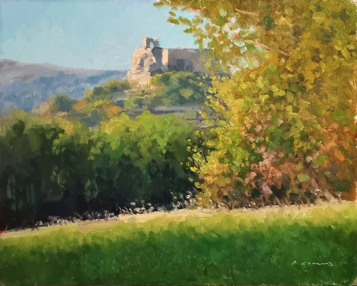 Peinture : Château de Mison 
