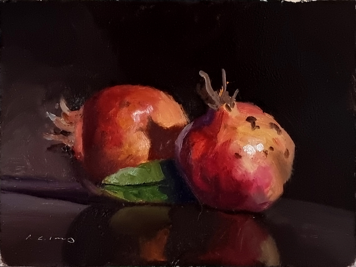 Peinture : Grenades 