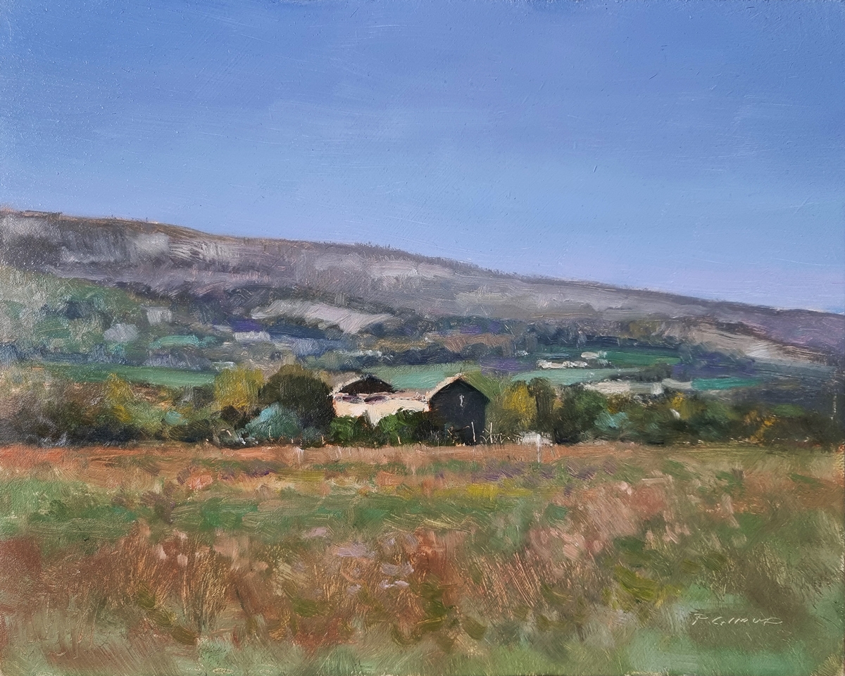 Peinture : Cabanon vers Ribiers Peinture : Cabanon vers Ribiers