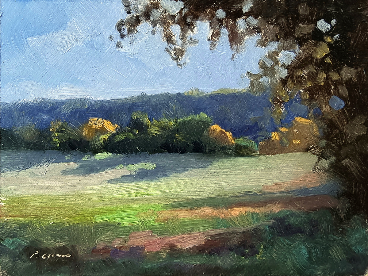 Peinture : Lumière d'Automne 
