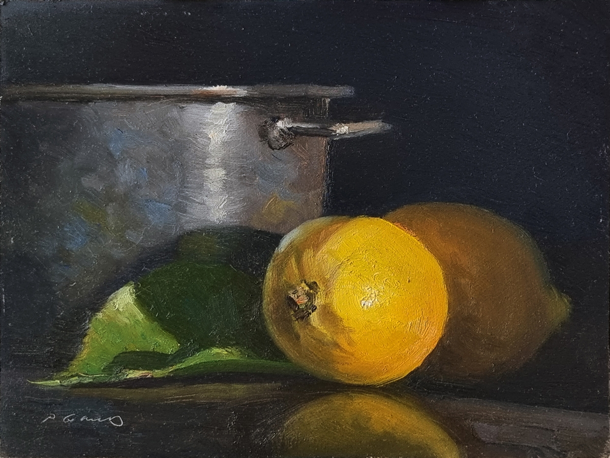 Peinture : 2 Citrons 