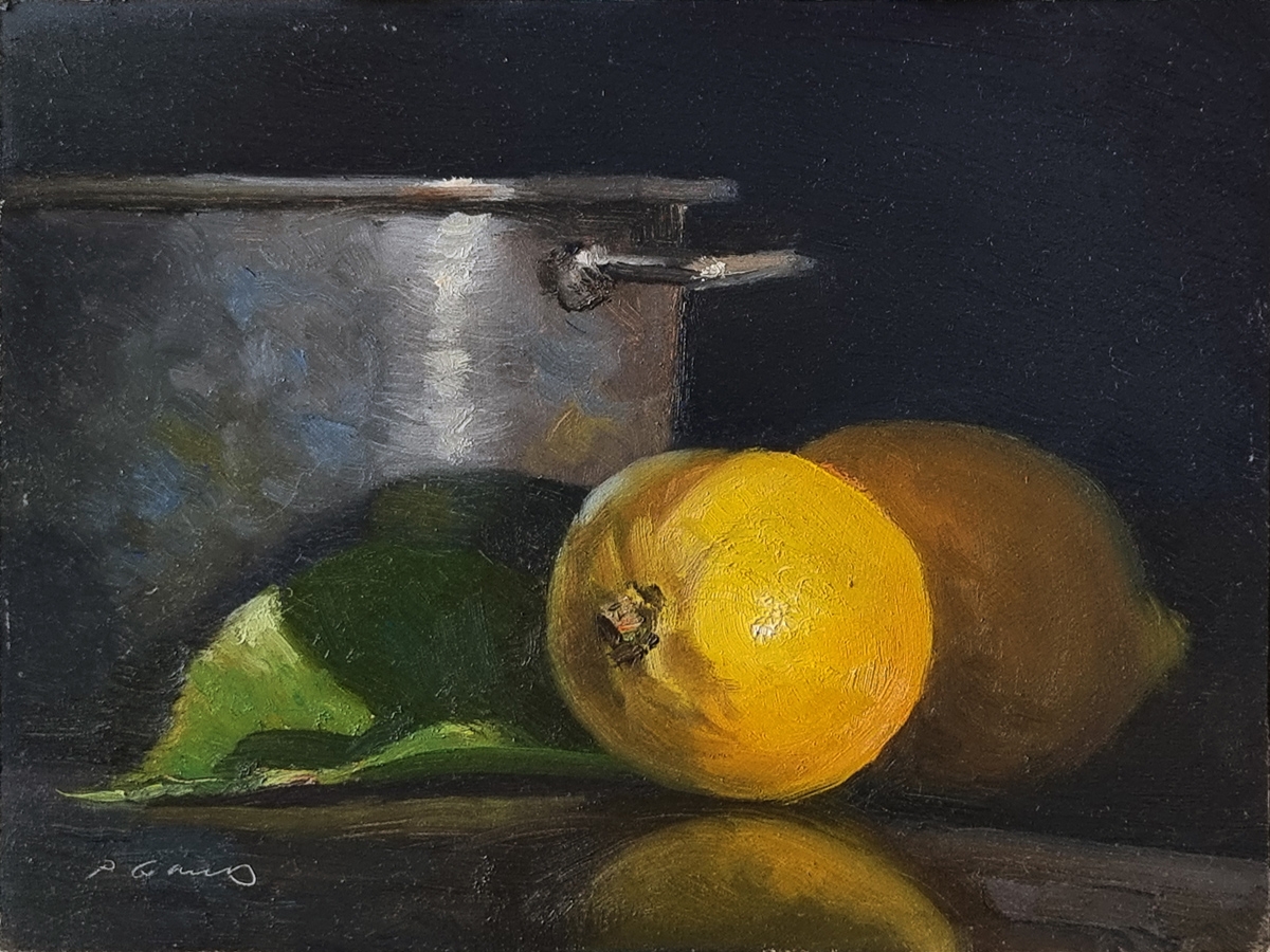 Peinture : 2 Citrons