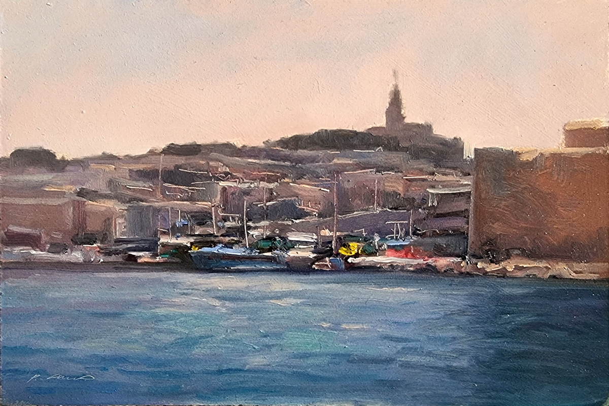 Peinture : Marseille Notre-Dame de la Garde